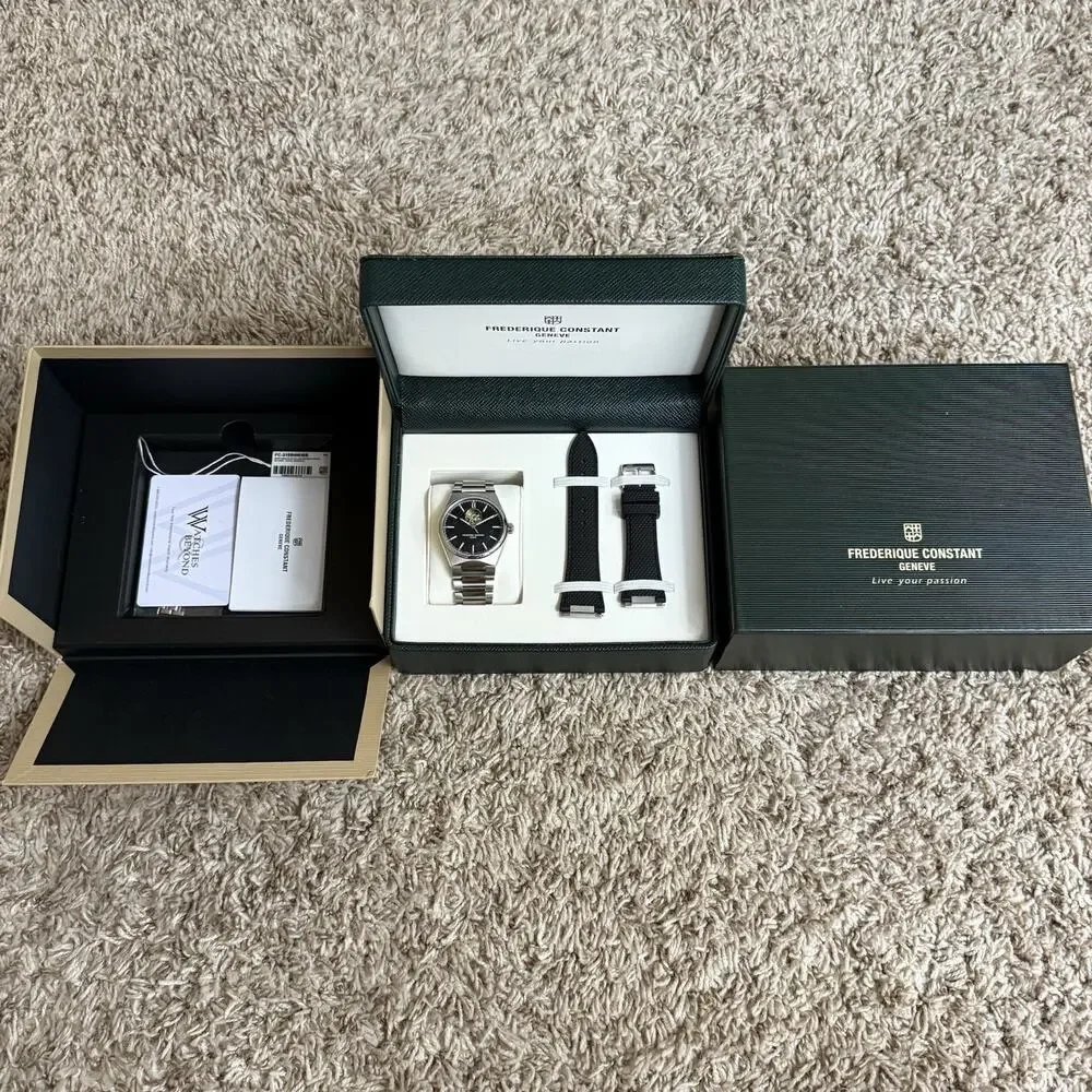Frederique Constant Highlife 41mm Men's Black Automatic Watch FC-310B4NH6B